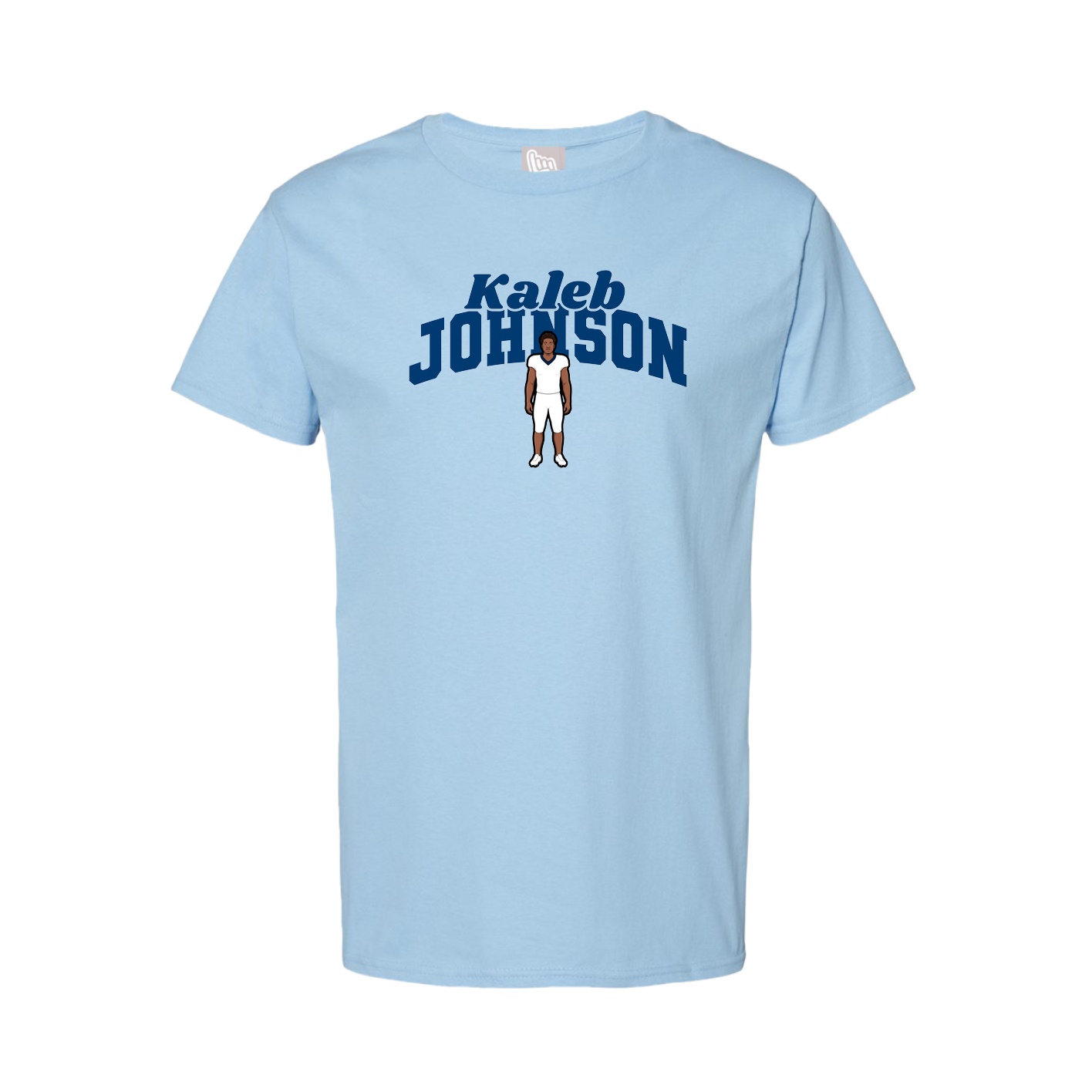 Youth Tee — Signature Arch in Light Blue