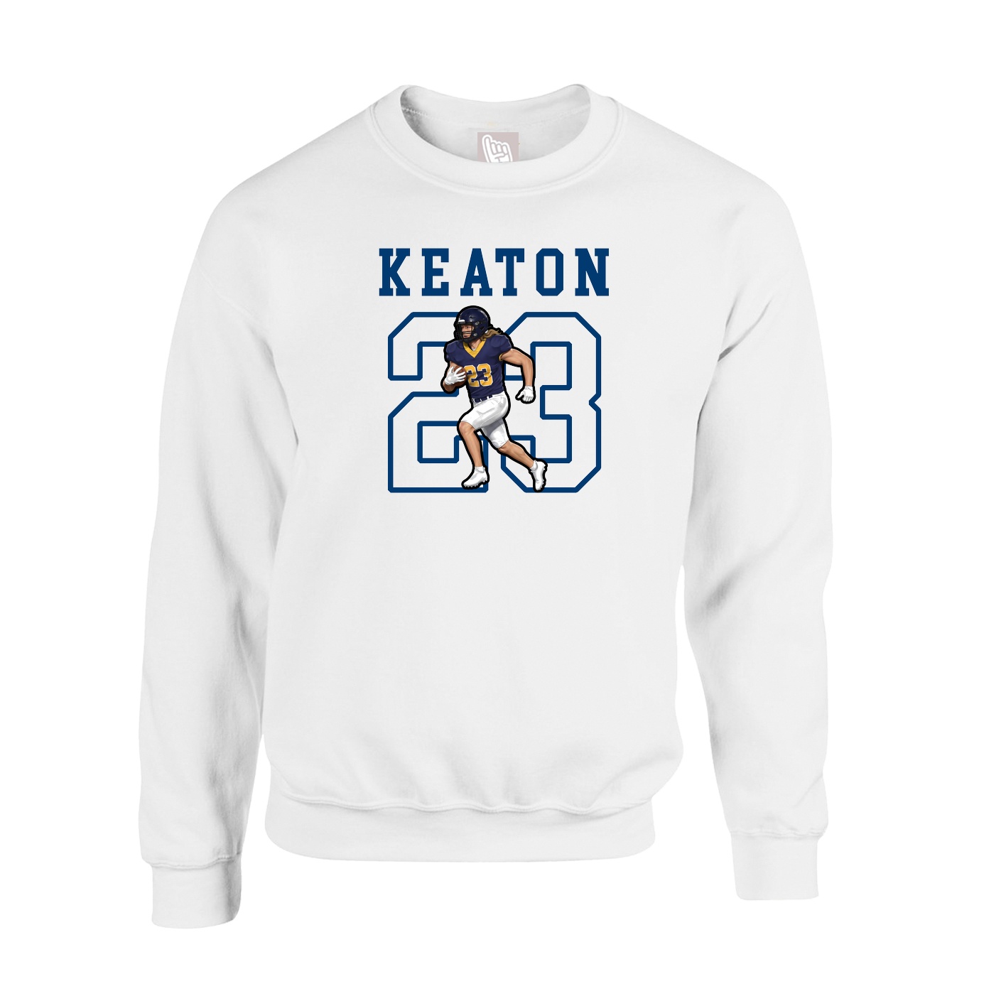 Fleece Crew — Shirsey in White