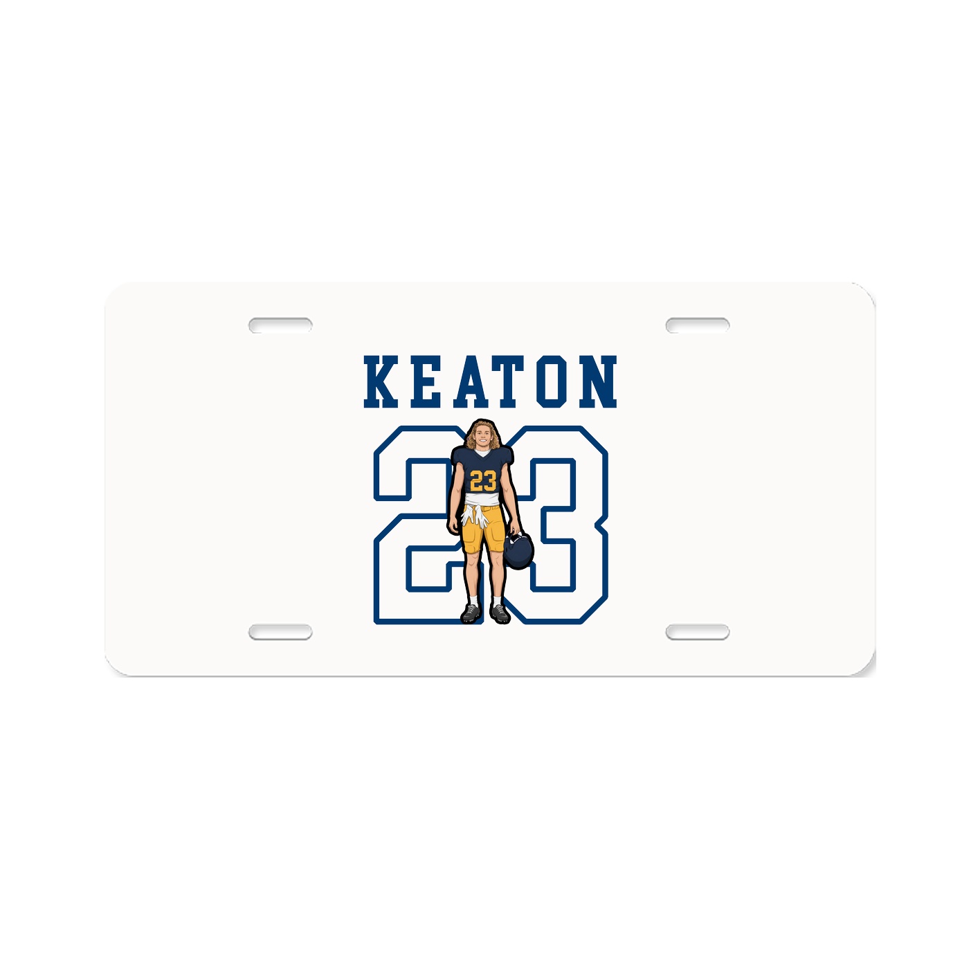 License Plate — Shirsey in Classic