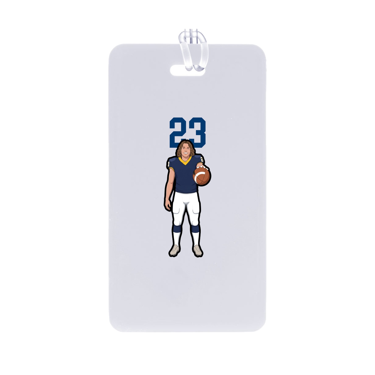 Bag Tag — Number Top in Classic