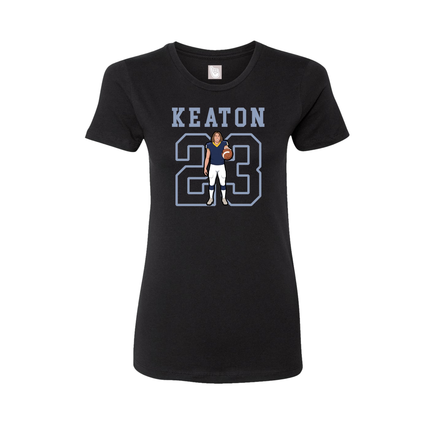 Fitted Women's Tee — Shirsey in Black
