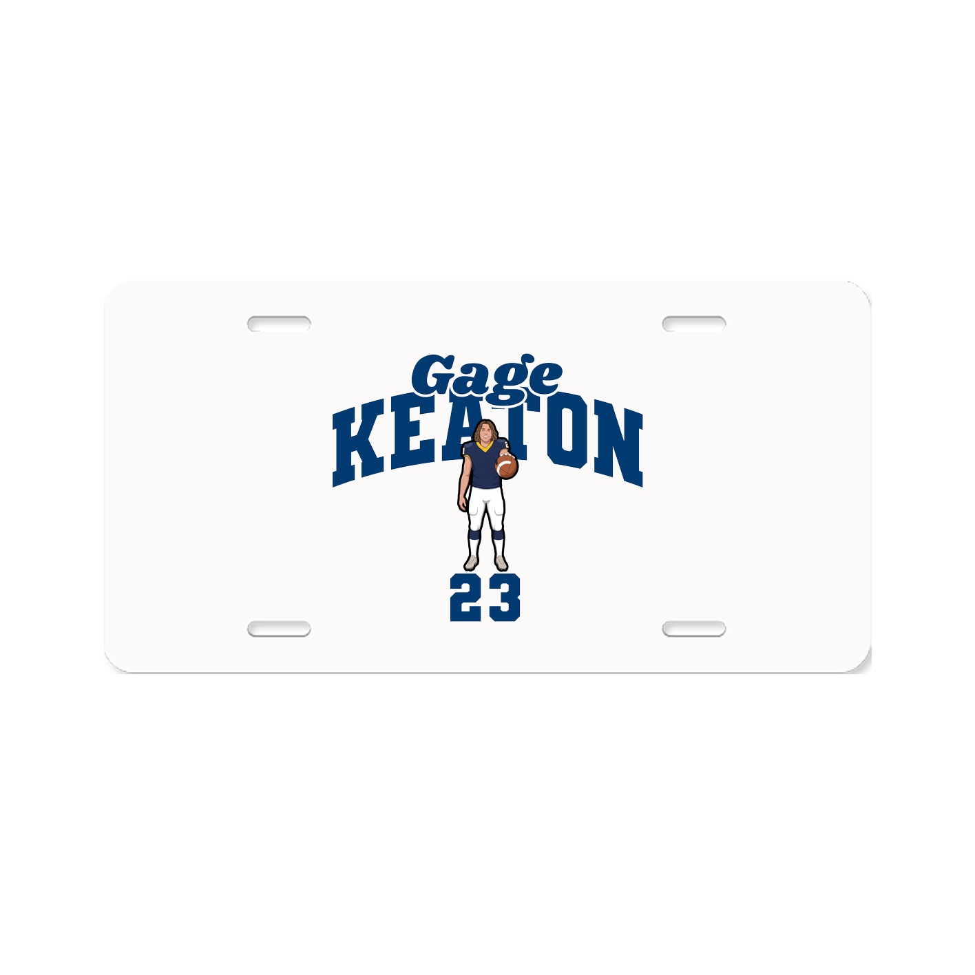 License Plate — Signature Arch in Classic