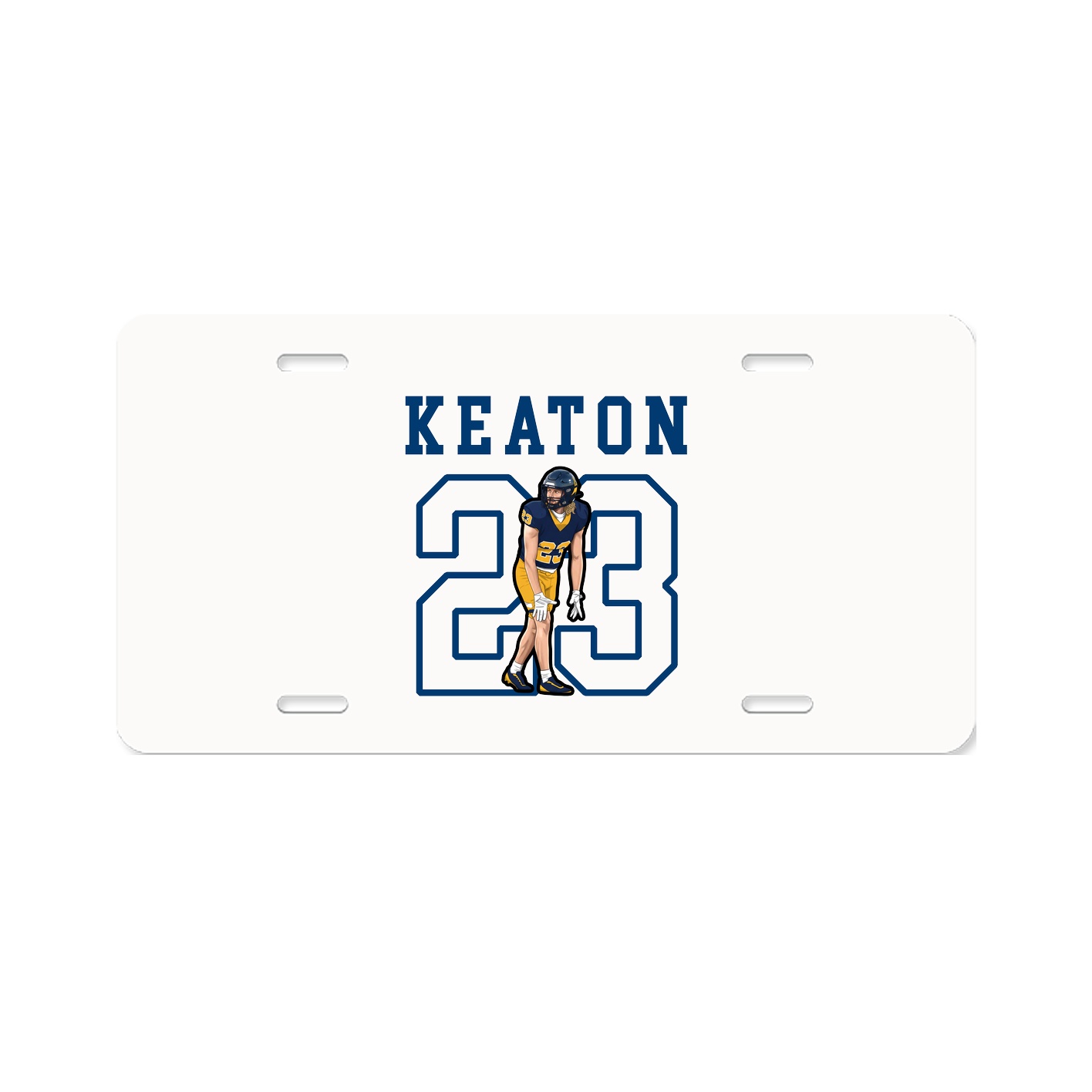 License Plate — Shirsey in Classic