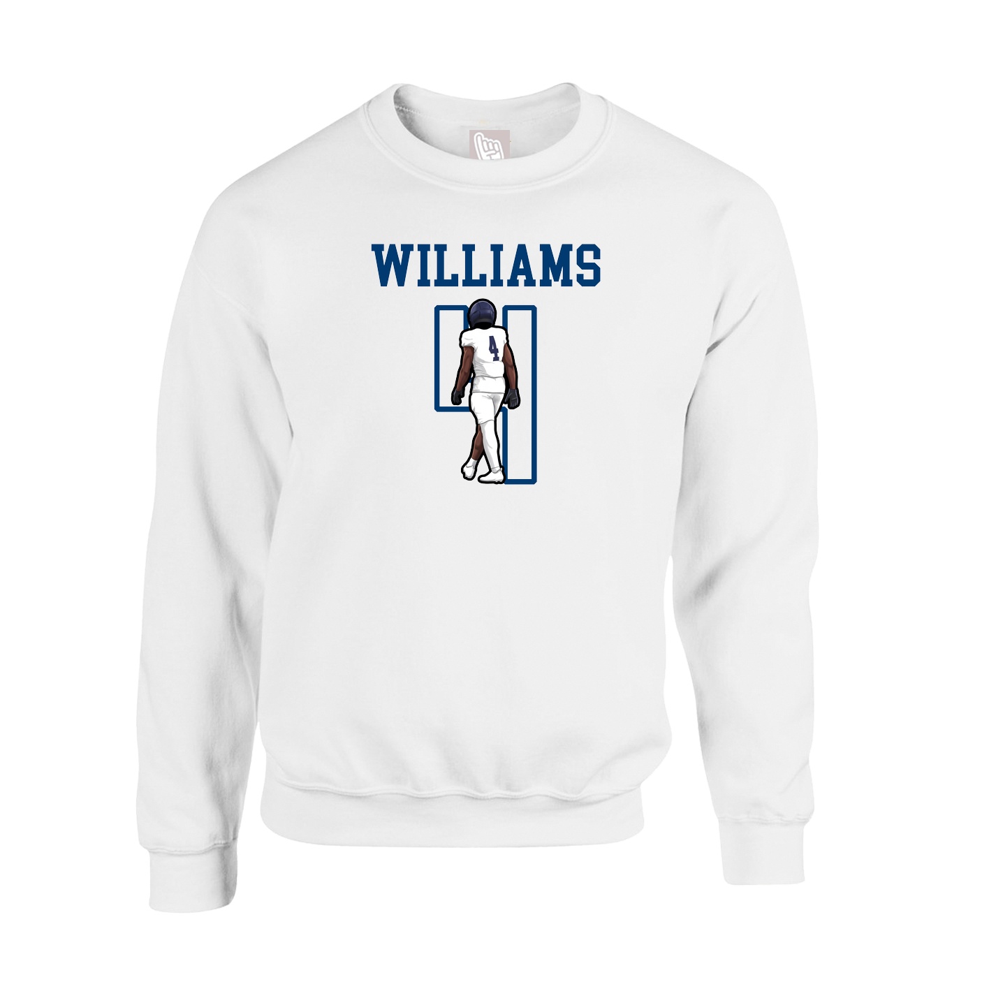Fleece Crew — Shirsey in White