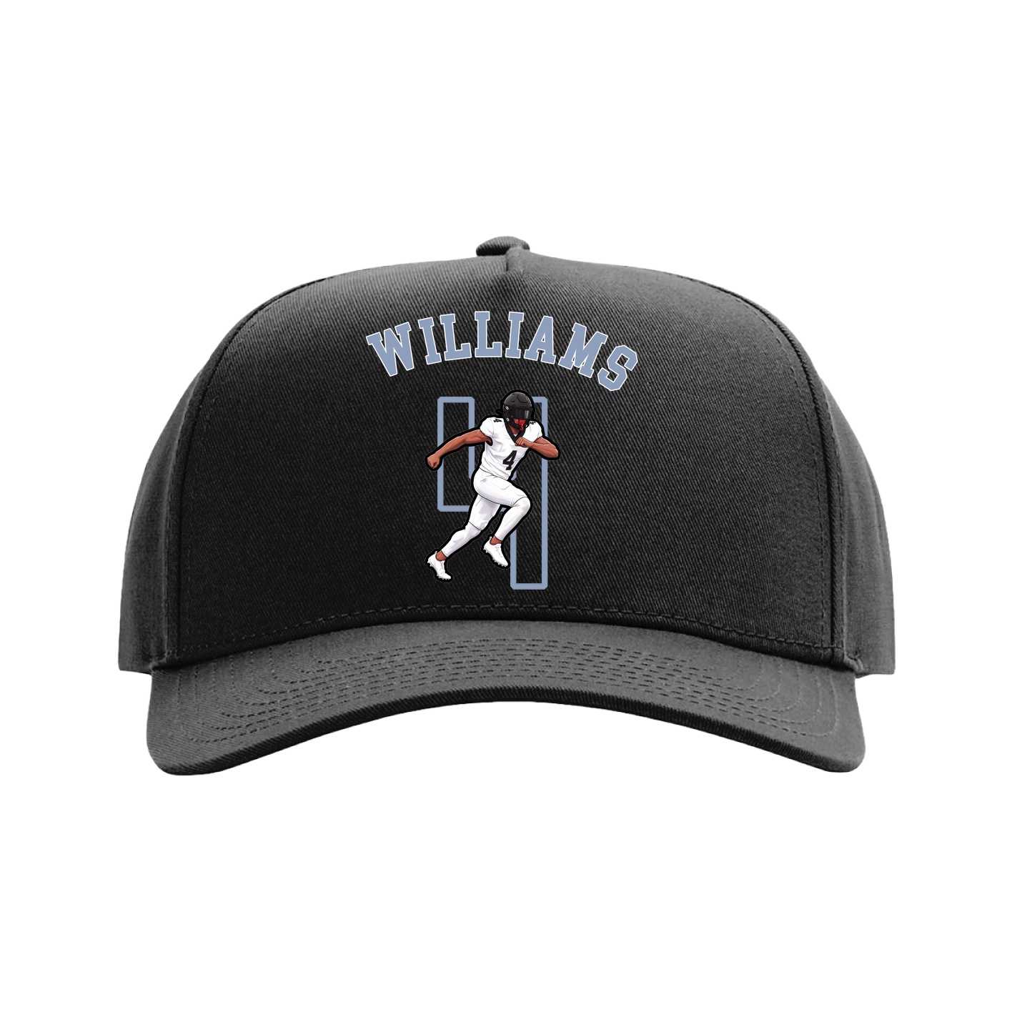 Full Fabric Five-Panel Champ Cap