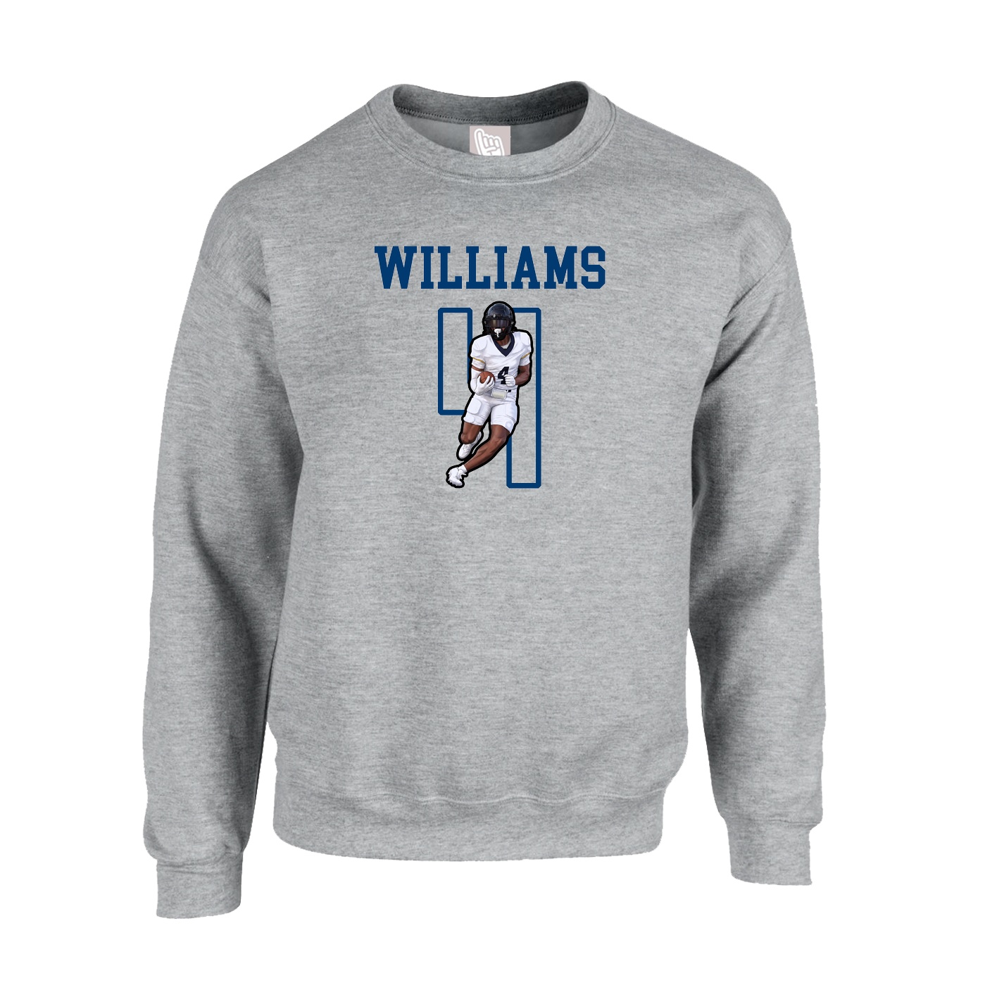 Fleece Crew — Shirsey in Grey