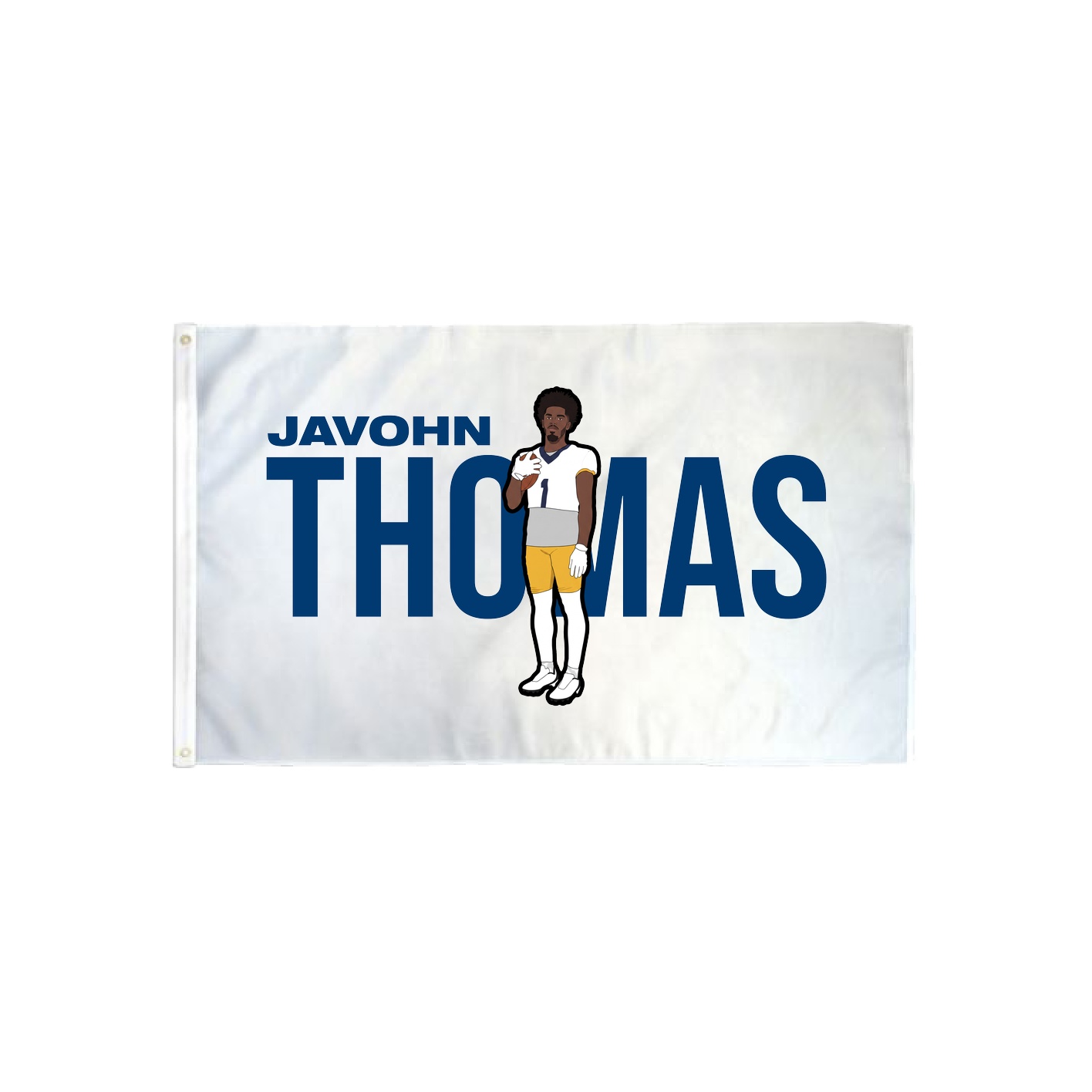 3x5 Flag — Player Name in Classic