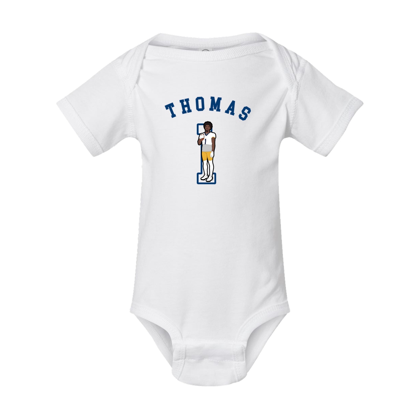 Baby Onesie — Shirsey Arch in White