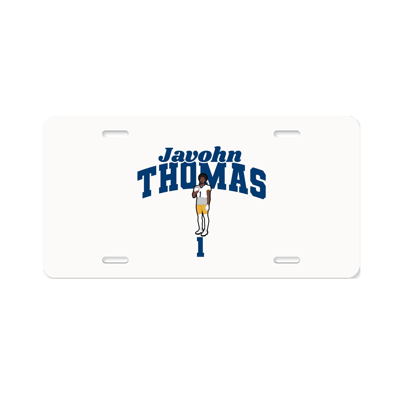 License Plate — Signature Arch in Classic