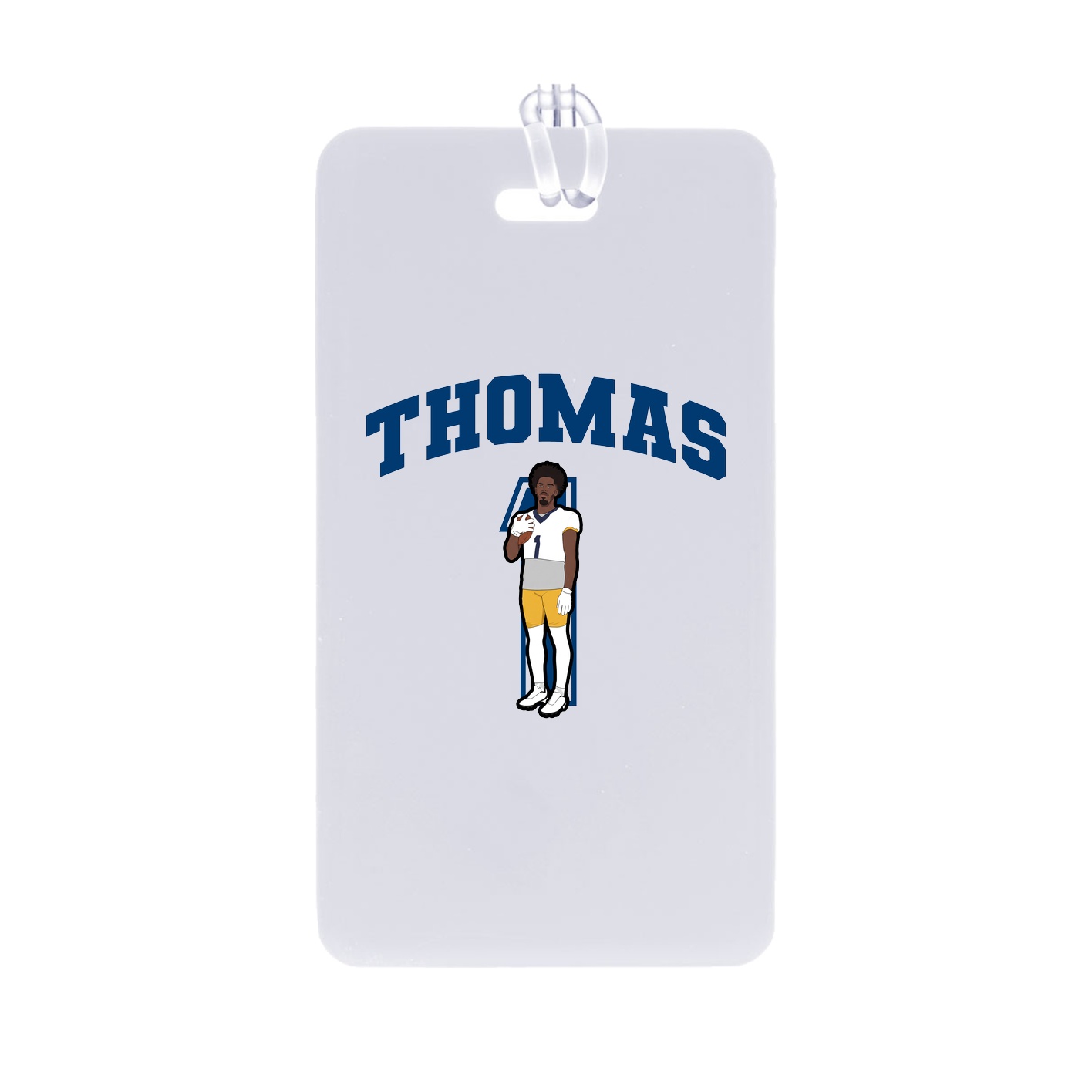 Bag Tag — Number in Classic