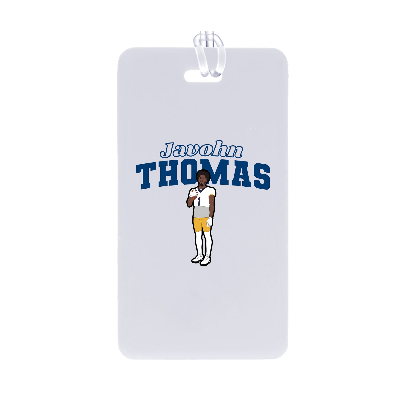 Bag Tag — Name Arch in Classic