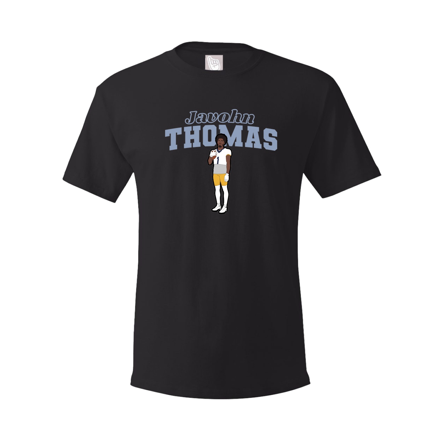 Youth Tee — Name Arch in Black