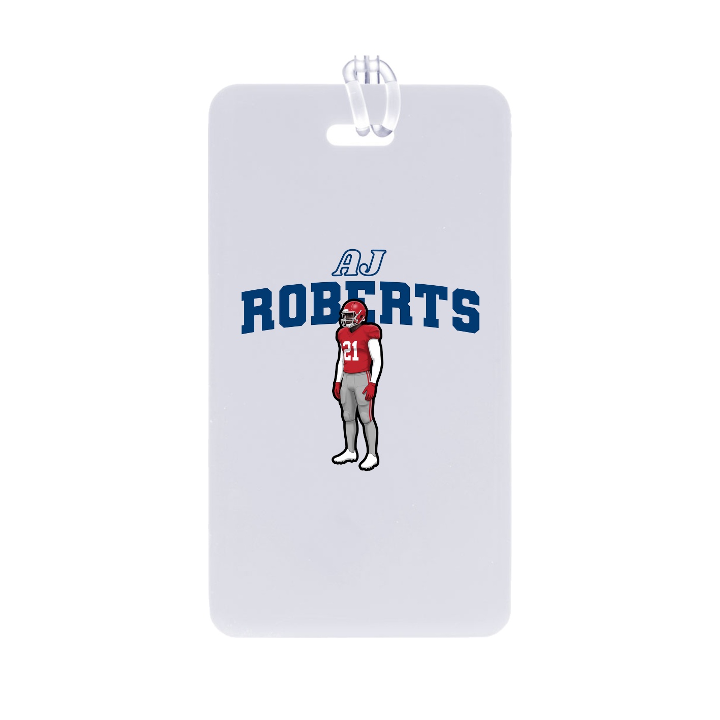 Bag Tag — Name Arch in Classic