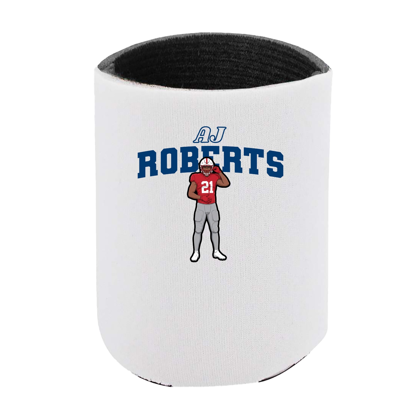 Can Holder — Name Arch in White