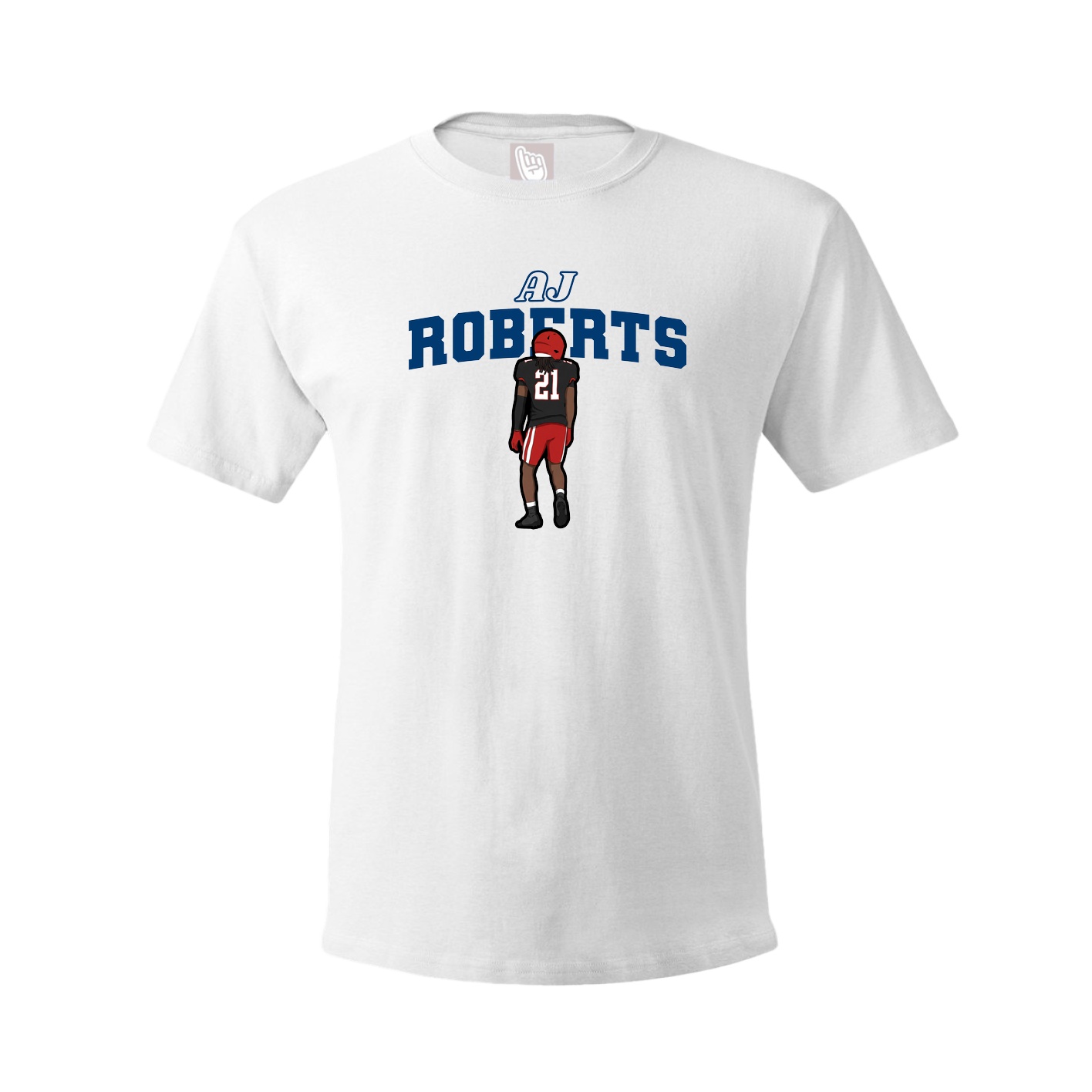 Tee — Name Arch in White