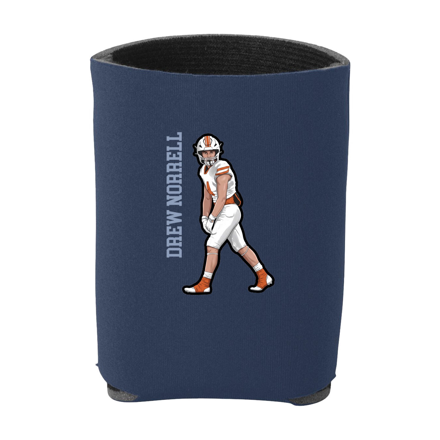 Can Holder — Name Vertical in Navy