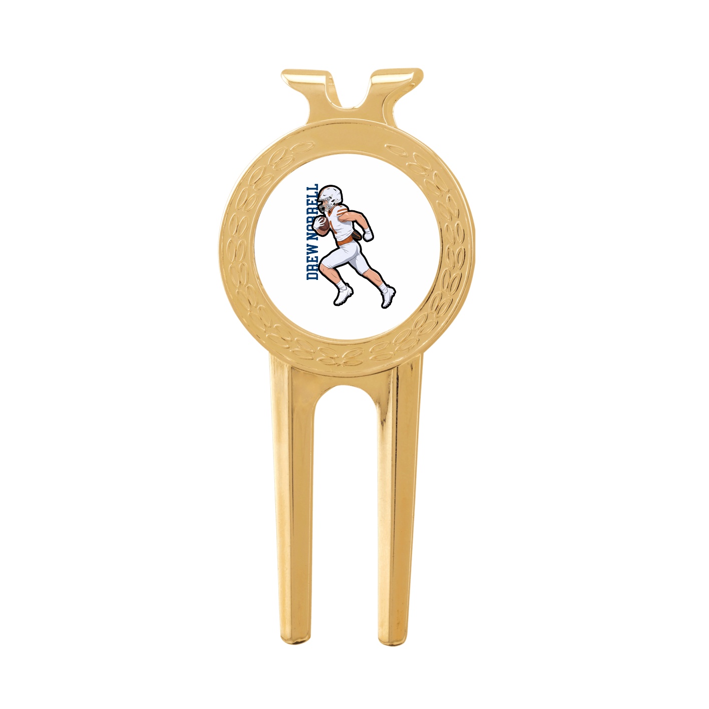 Divot Tool with Ball Marker — Name Vertical in Classic