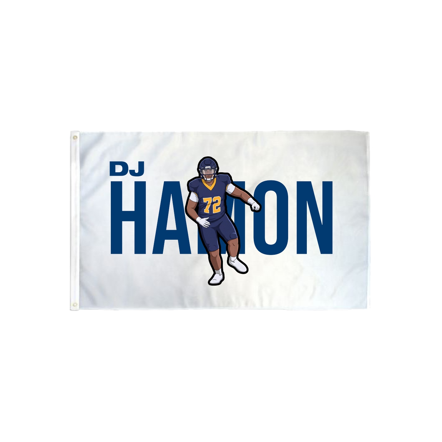 3x5 Flag — Player Name in Classic
