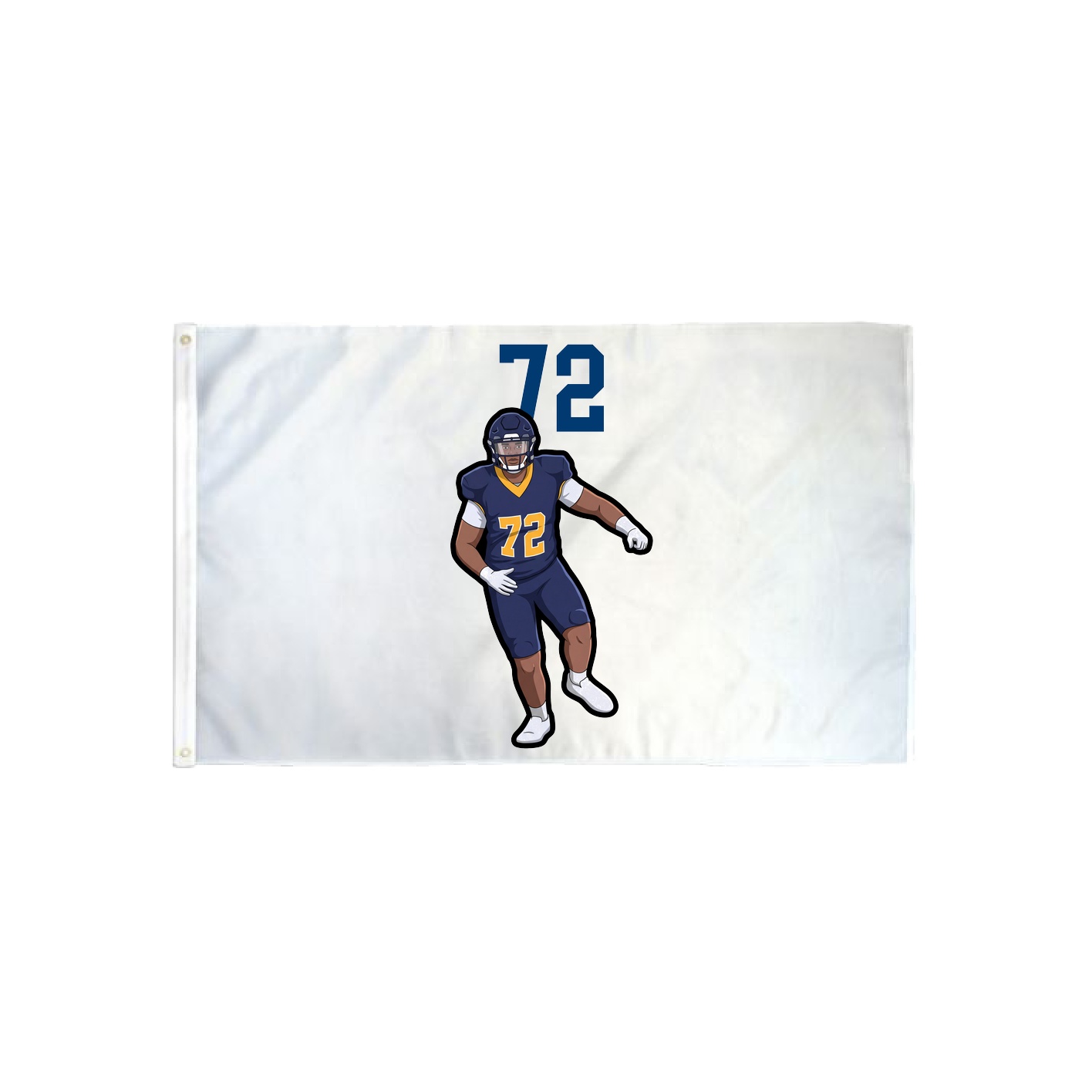 3x5 Flag — Number Top in Classic