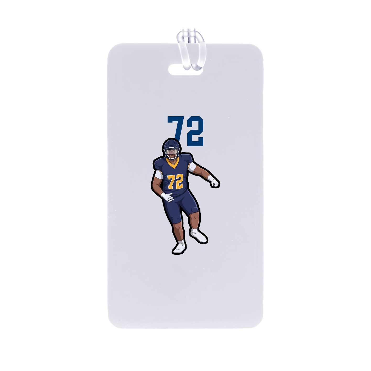 Bag Tag — Number Top in Classic