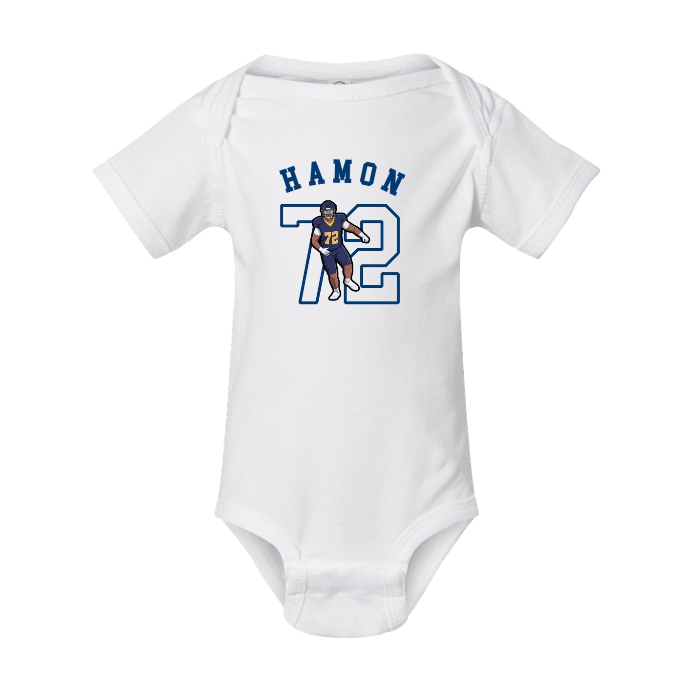 Baby Onesie — Shirsey Arch in White
