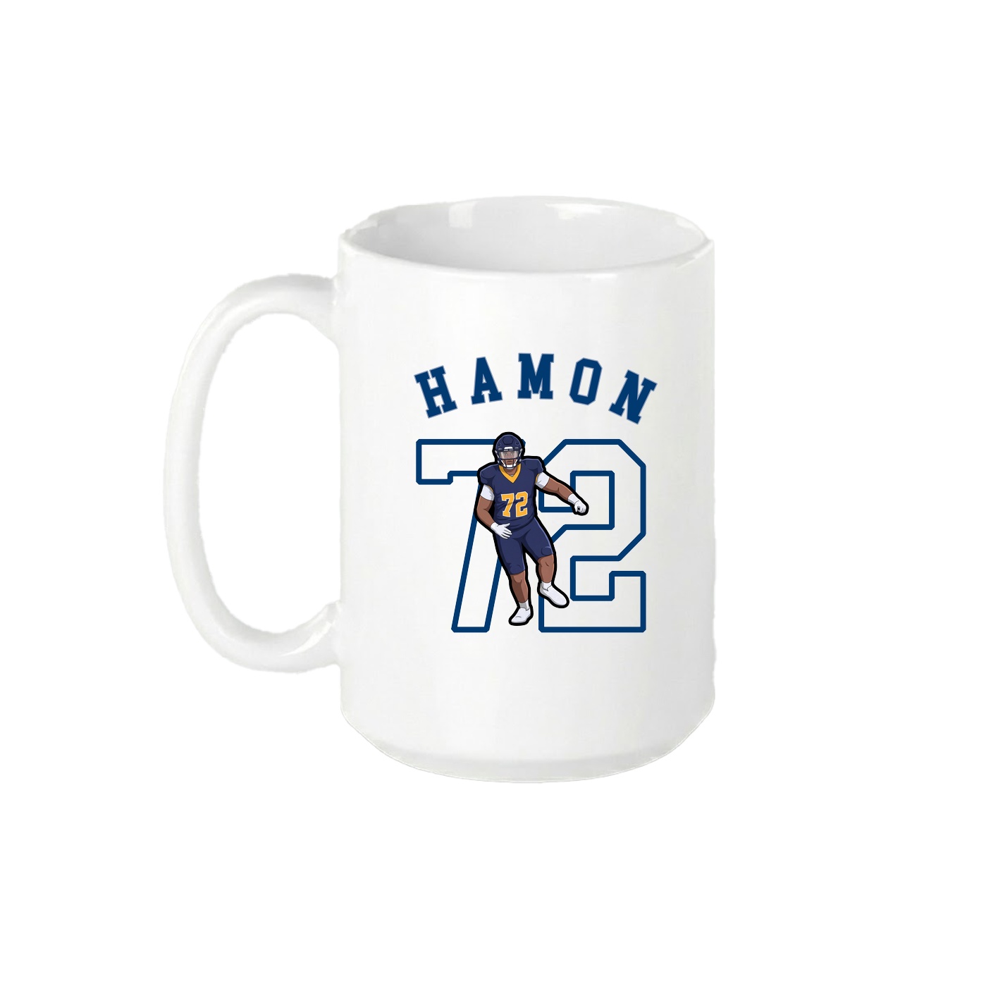 15oz Coffee Mug — Shirsey Arch in White
