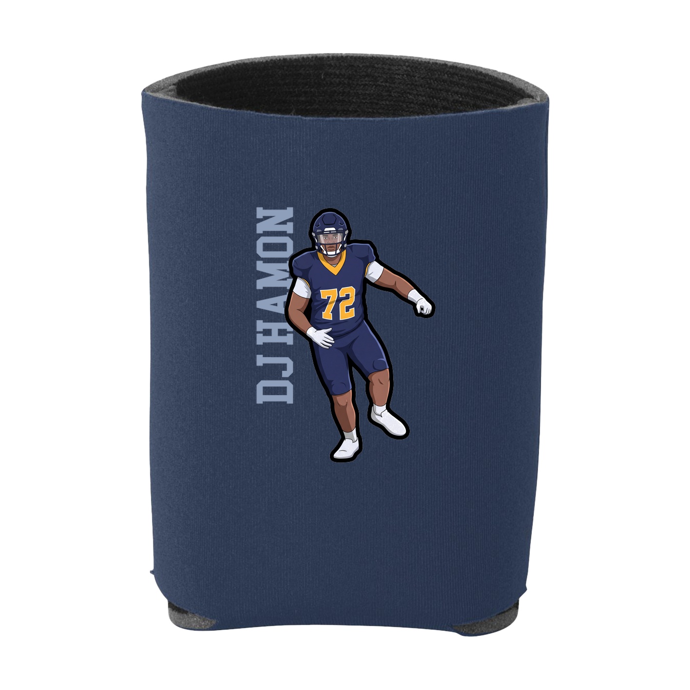 Can Holder — Name Vertical in Navy