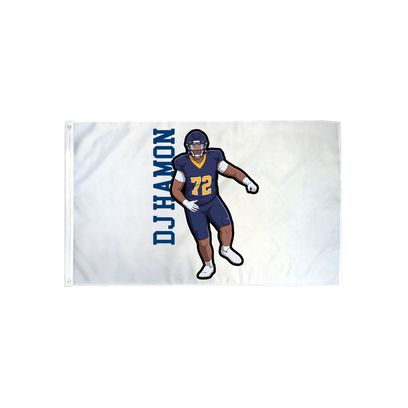 3x5 Flag — Name Vertical in Classic