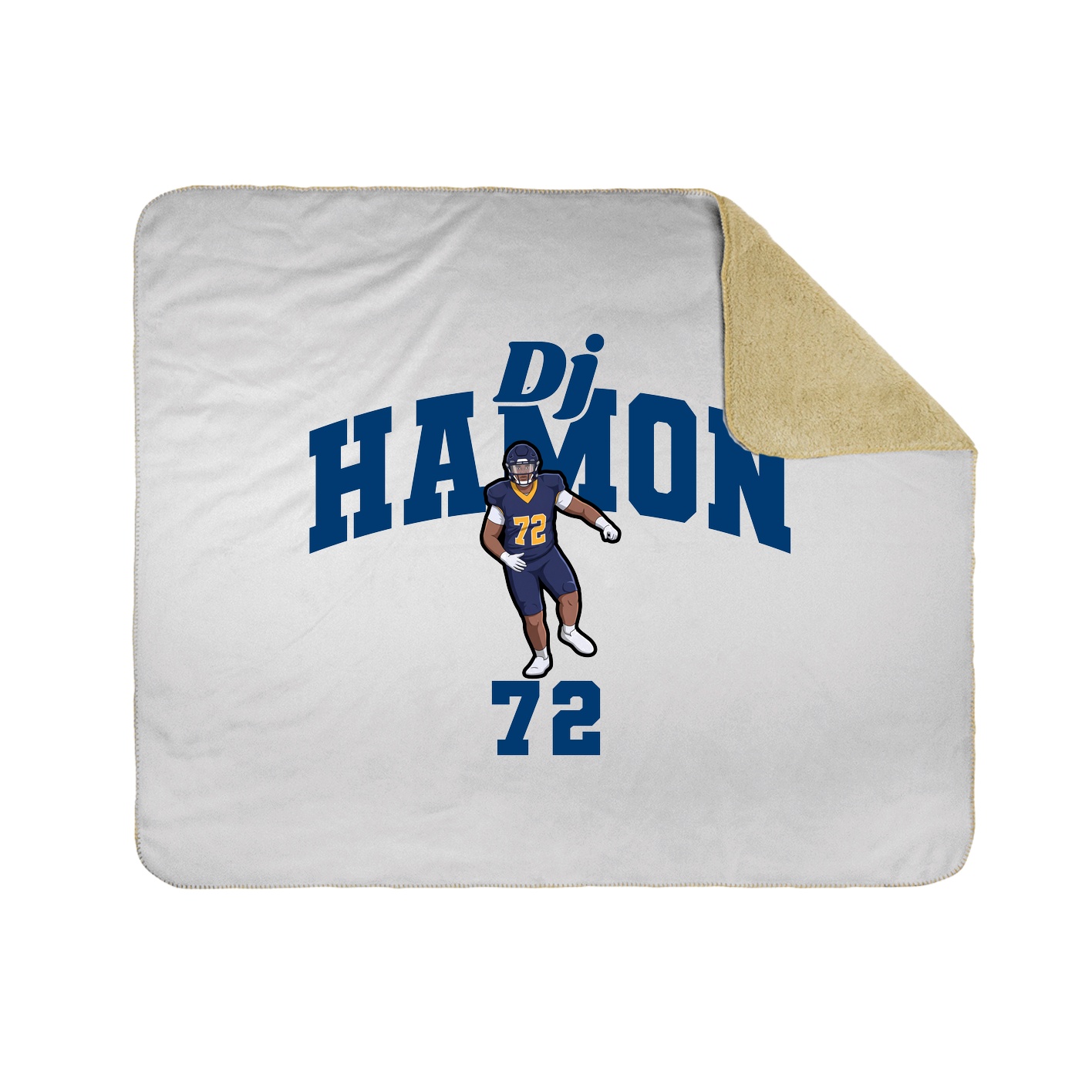 Throw Blanket — Signature Arch in White