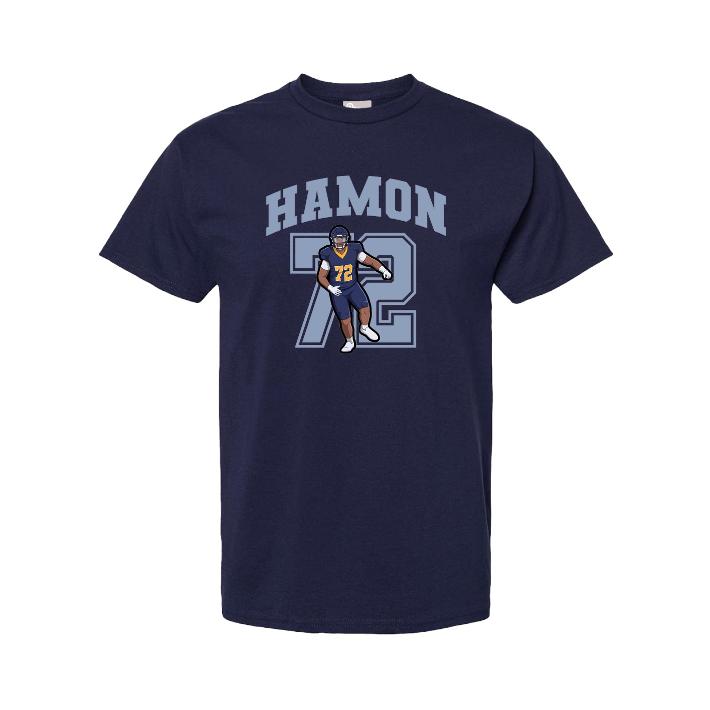 Tee — Number in Navy