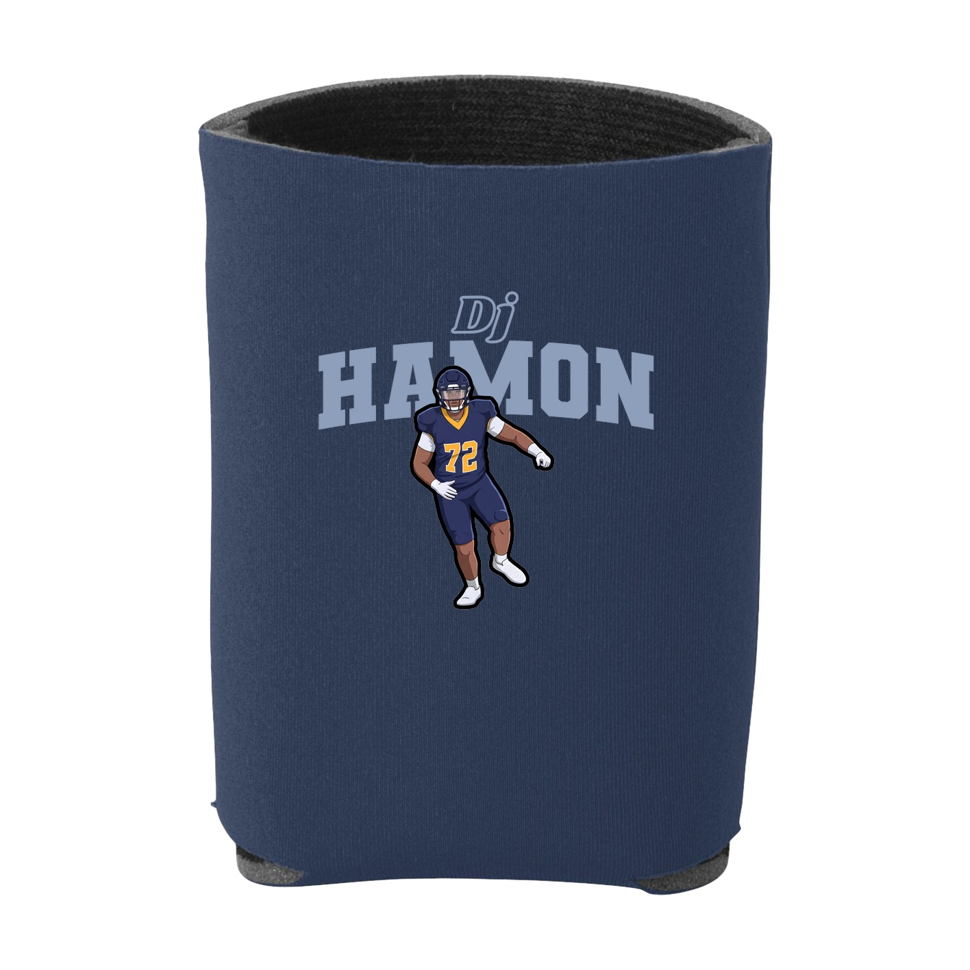 Can Holder — Name Arch in Navy