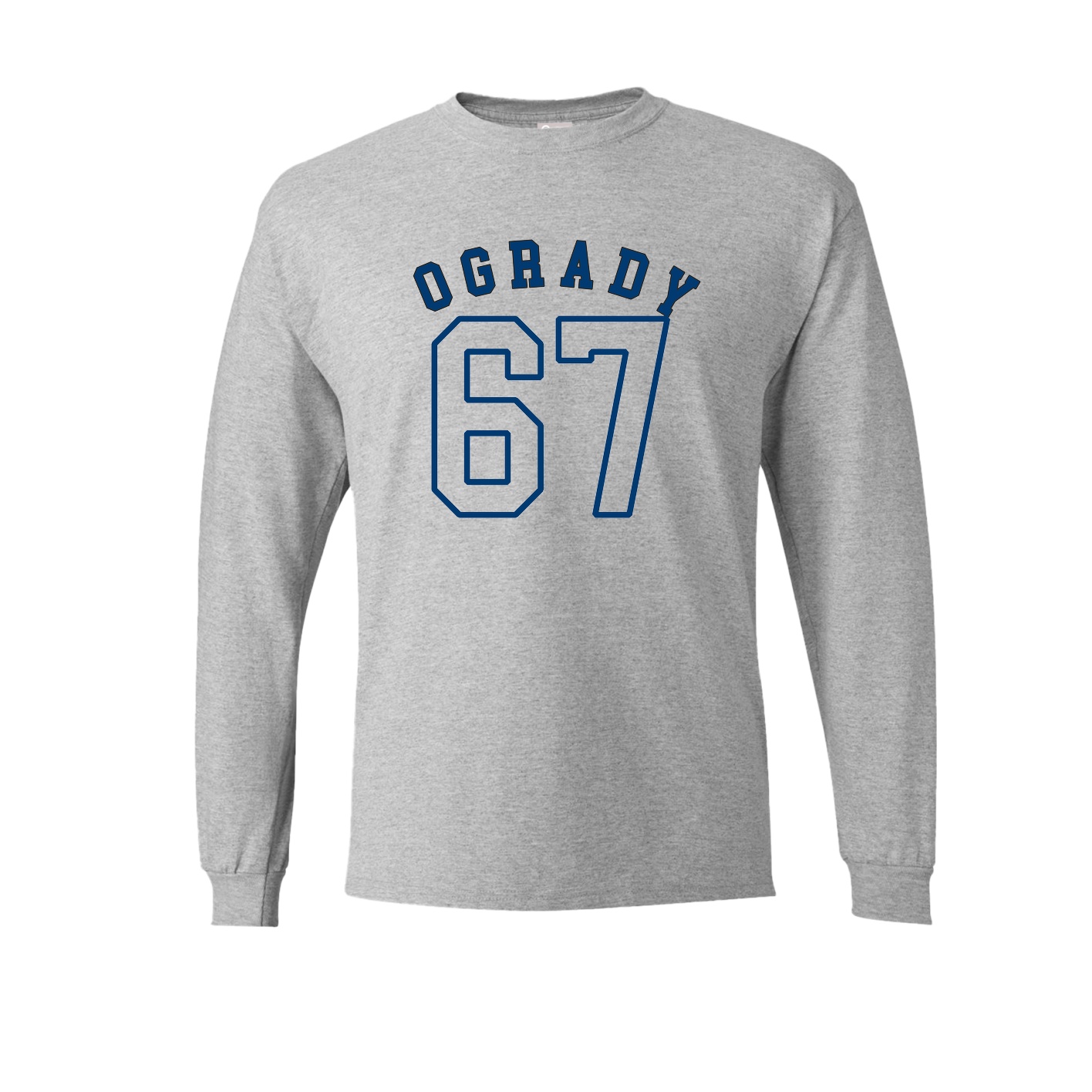 Long Sleeve Tee — Shirsey Arch in Grey