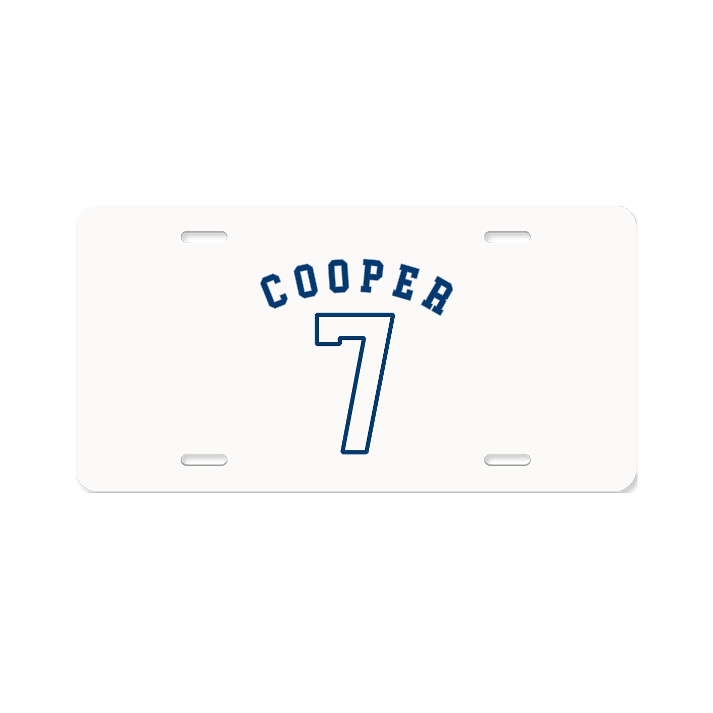 License Plate — Shirsey Arch in Classic