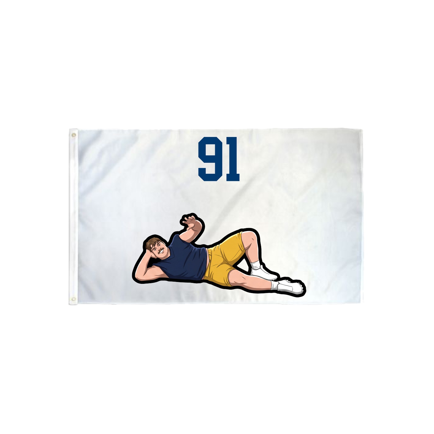 3x5 Flag — Number Top in Classic