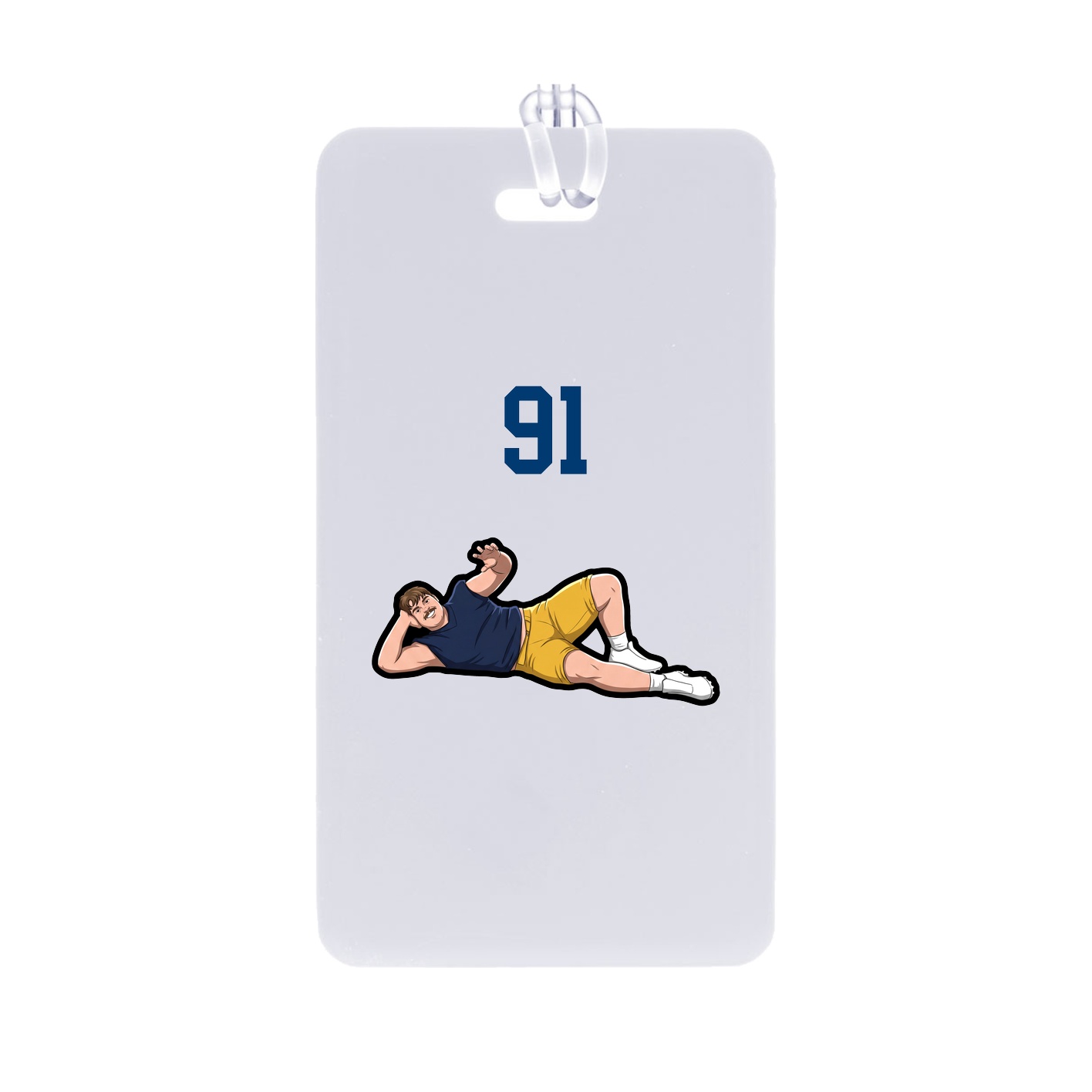 Bag Tag — Number Top in Classic