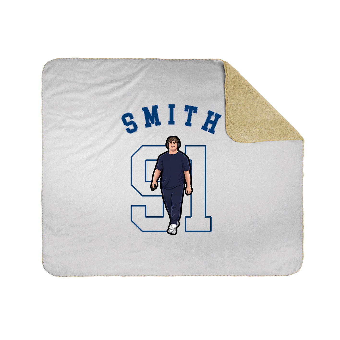 Throw Blanket — Shirsey Arch in White