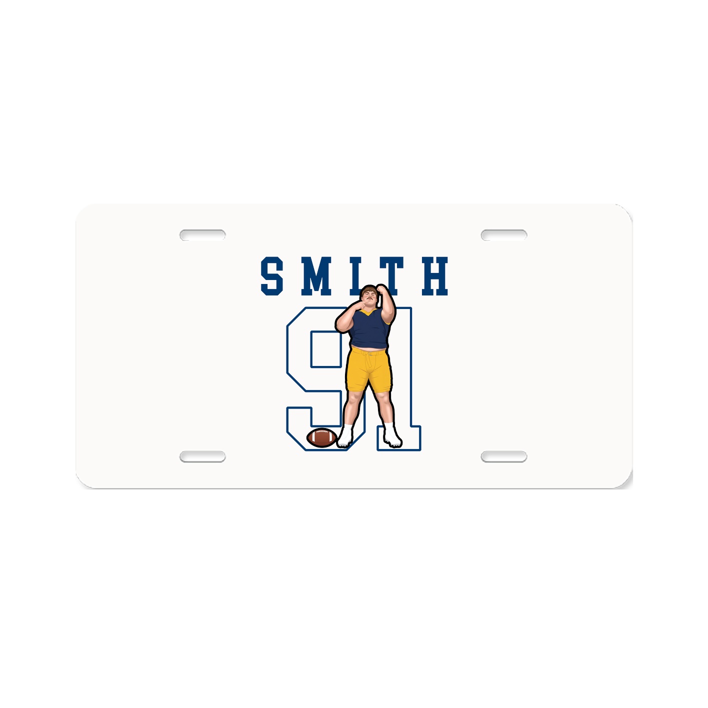 License Plate — Shirsey in Classic