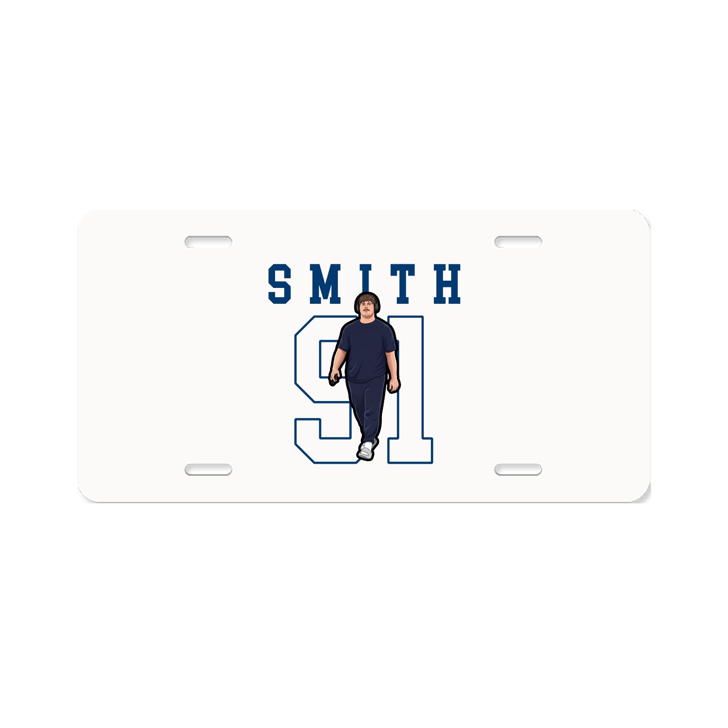 License Plate — Shirsey in Classic