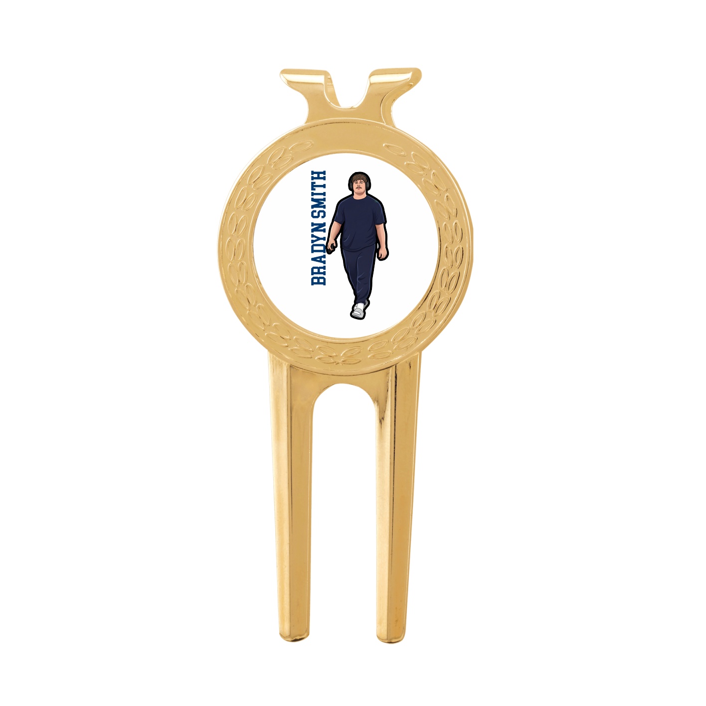 Divot Tool with Ball Marker — Name Vertical in Classic