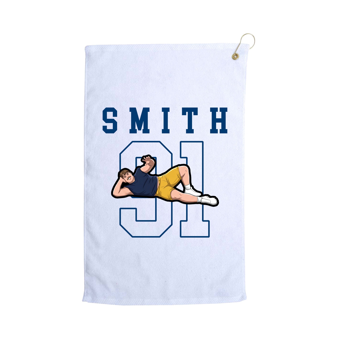 Golf Towel — Shirsey in White
