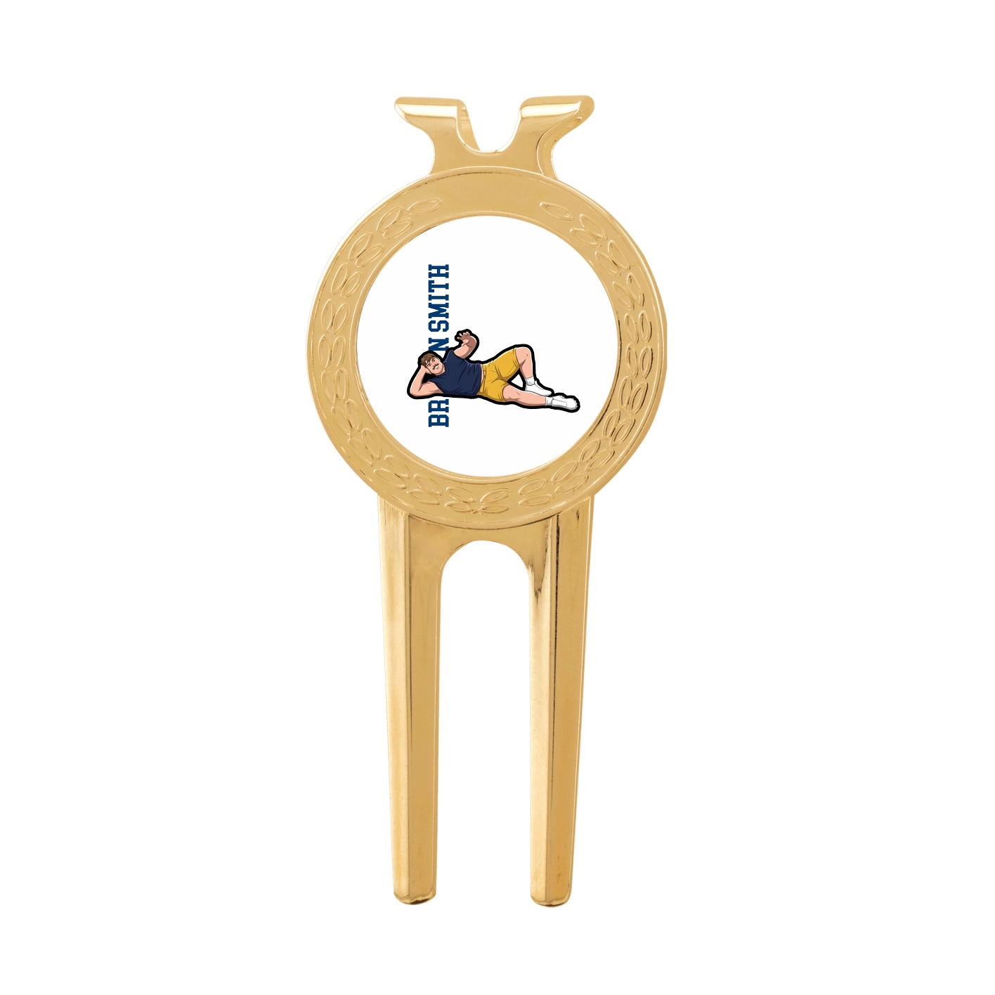 Divot Tool with Ball Marker — Name Vertical in Classic
