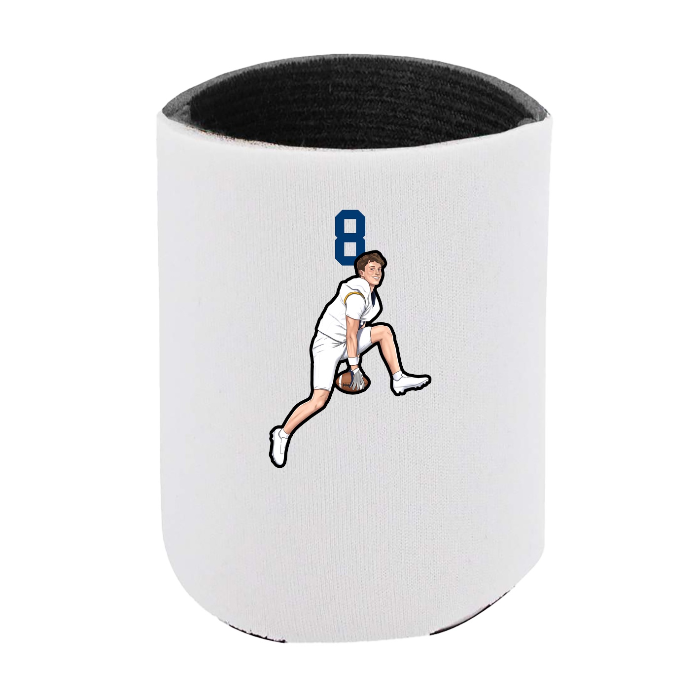 Can Holder — Number Top in White