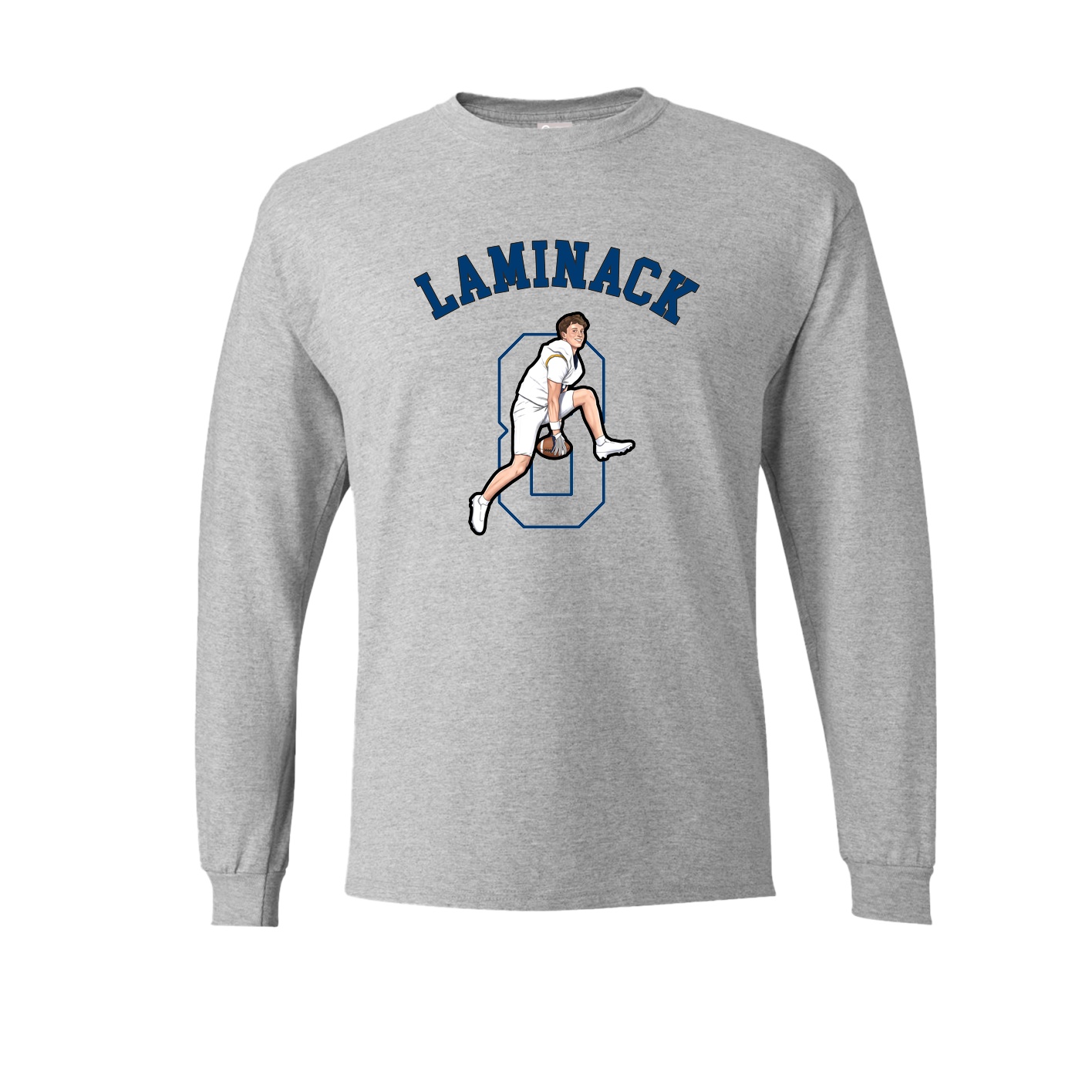 Long Sleeve Tee — Shirsey Arch in Grey