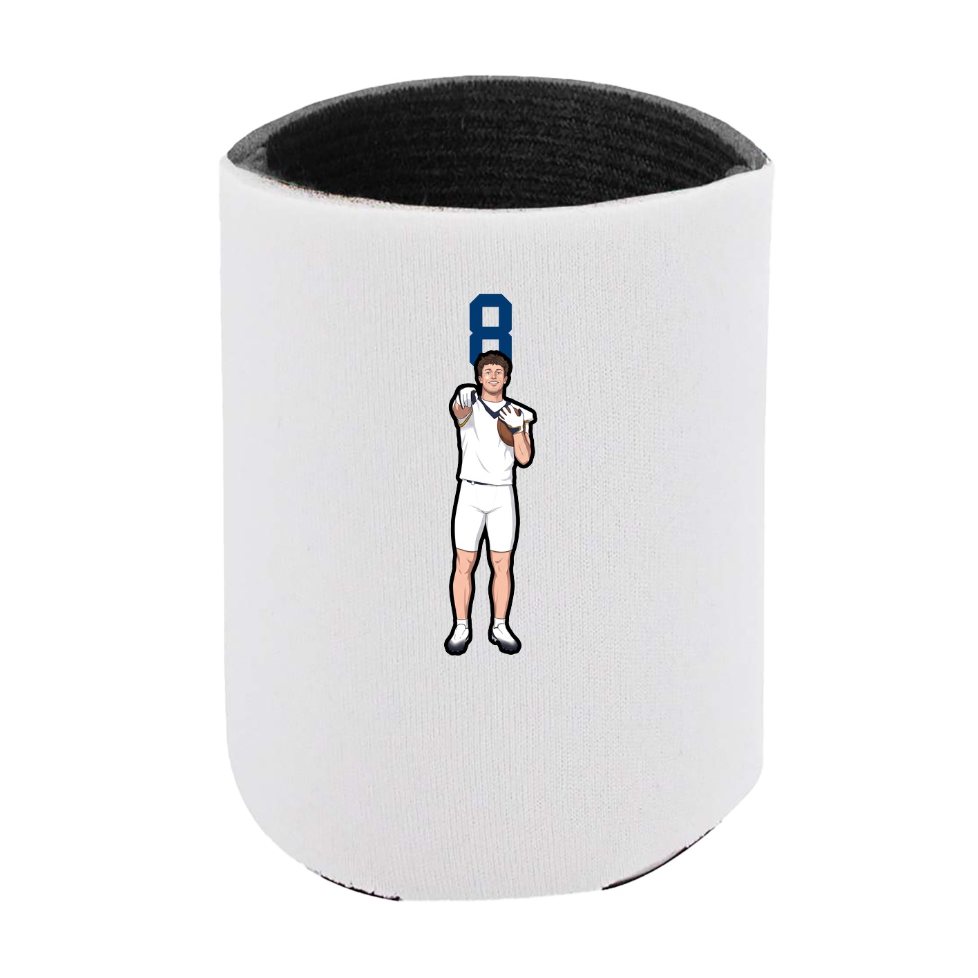Can Holder — Number Top in White
