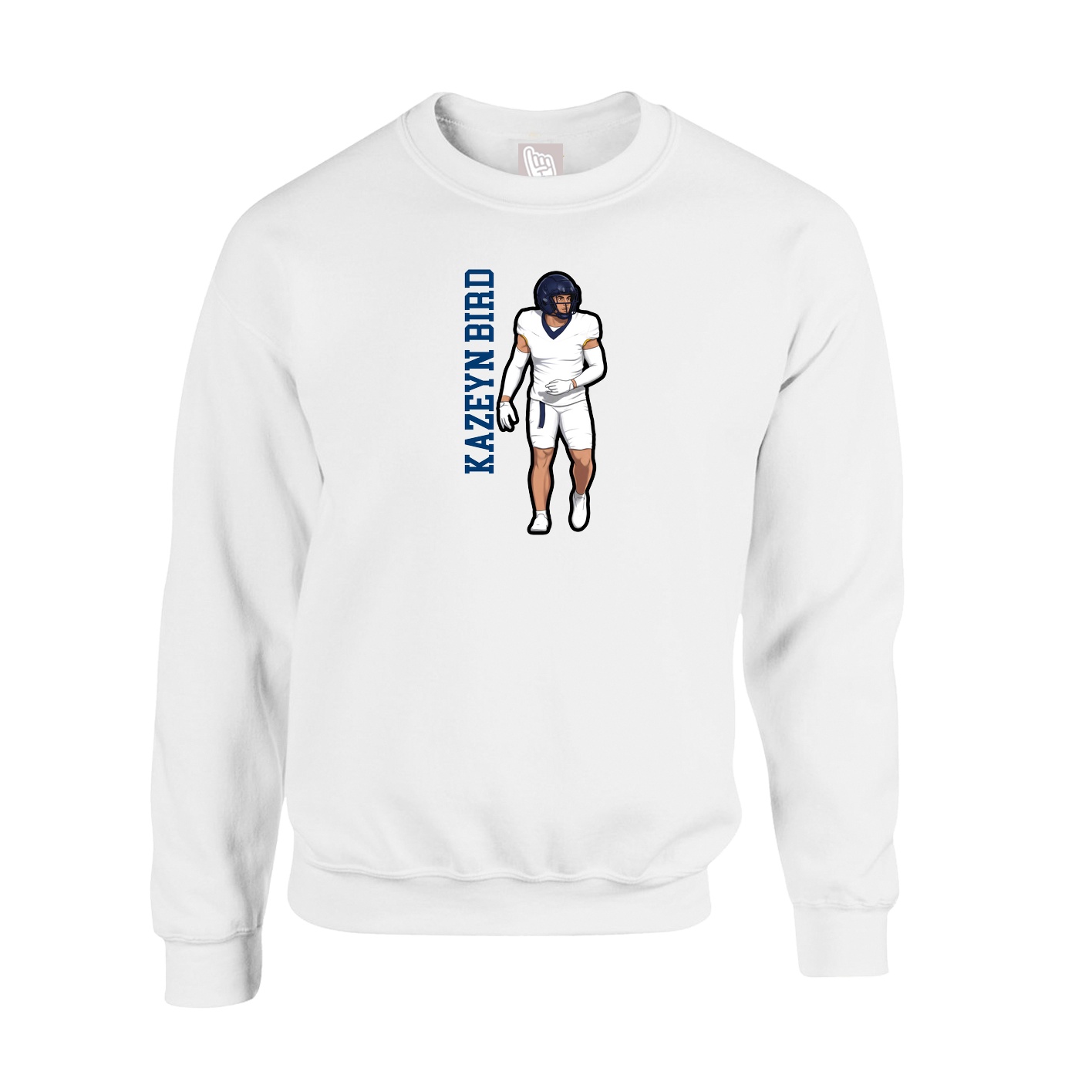 Fleece Crew — Classic in White