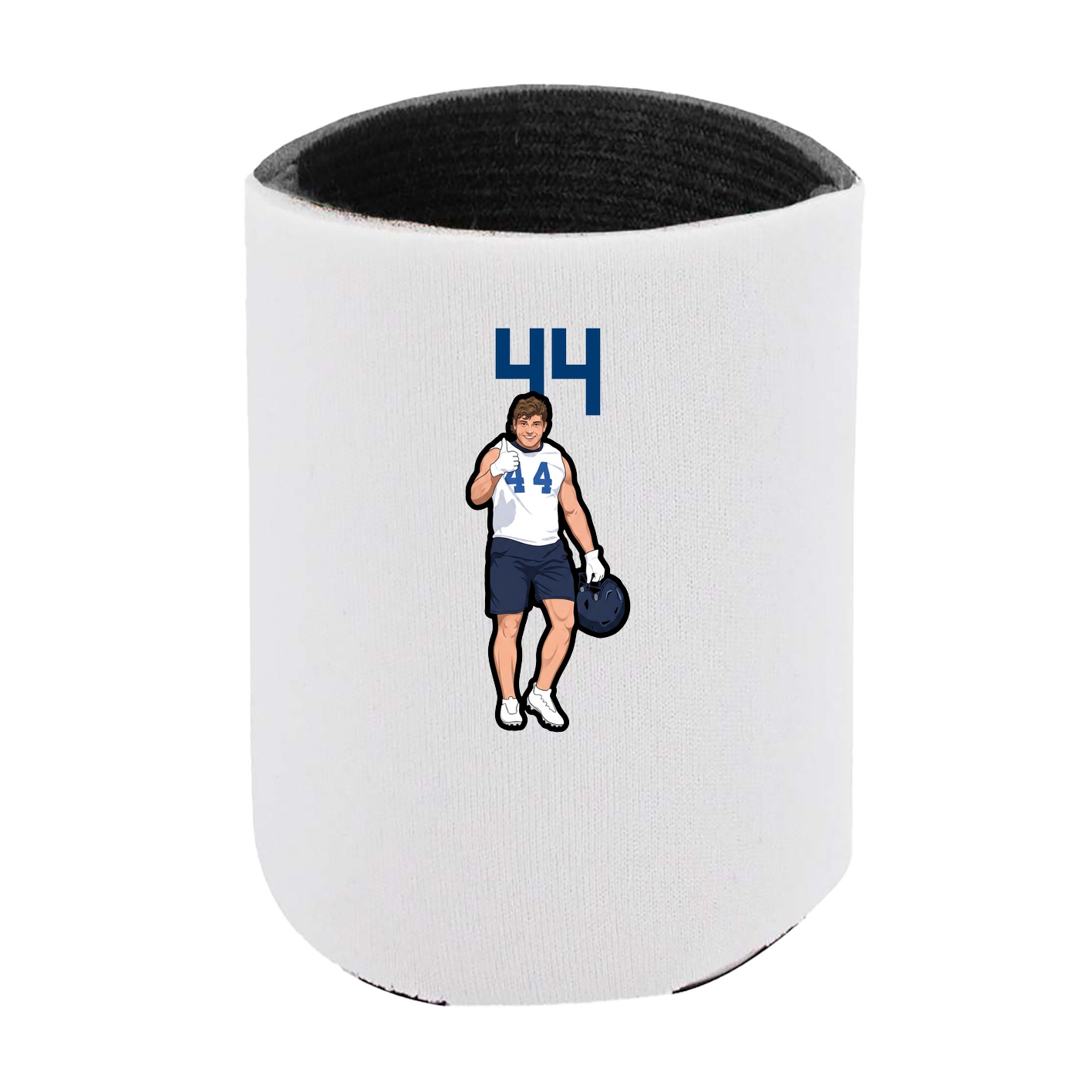 Can Holder — Number Top in White
