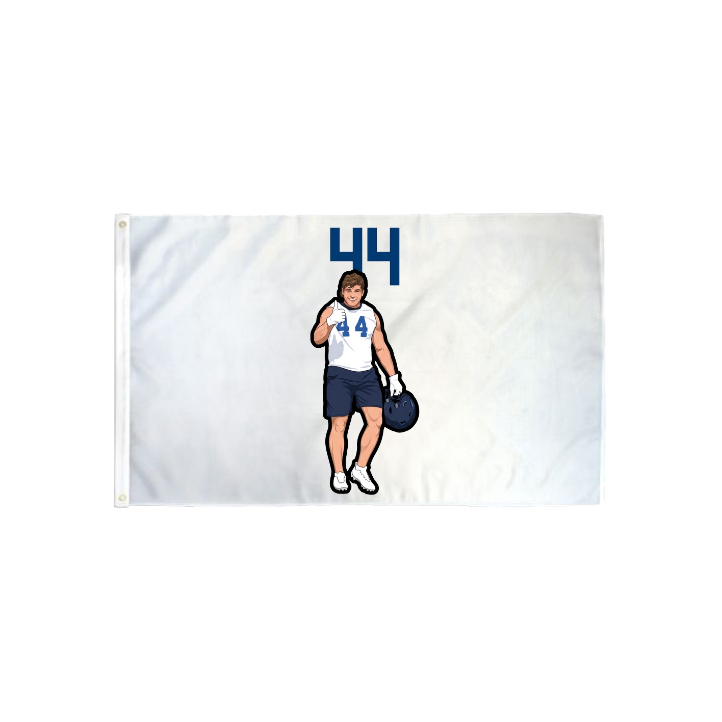 3x5 Flag — Number Top in Classic