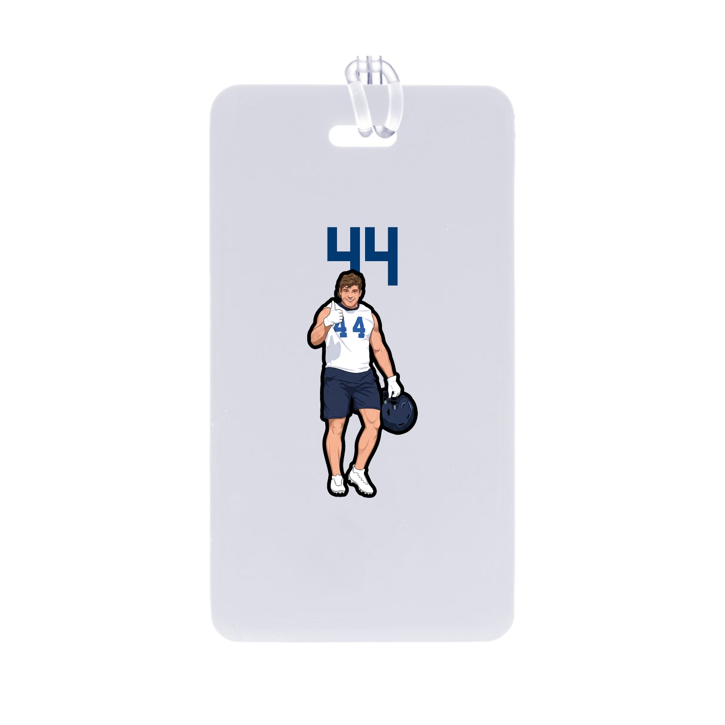 Bag Tag — Number Top in Classic