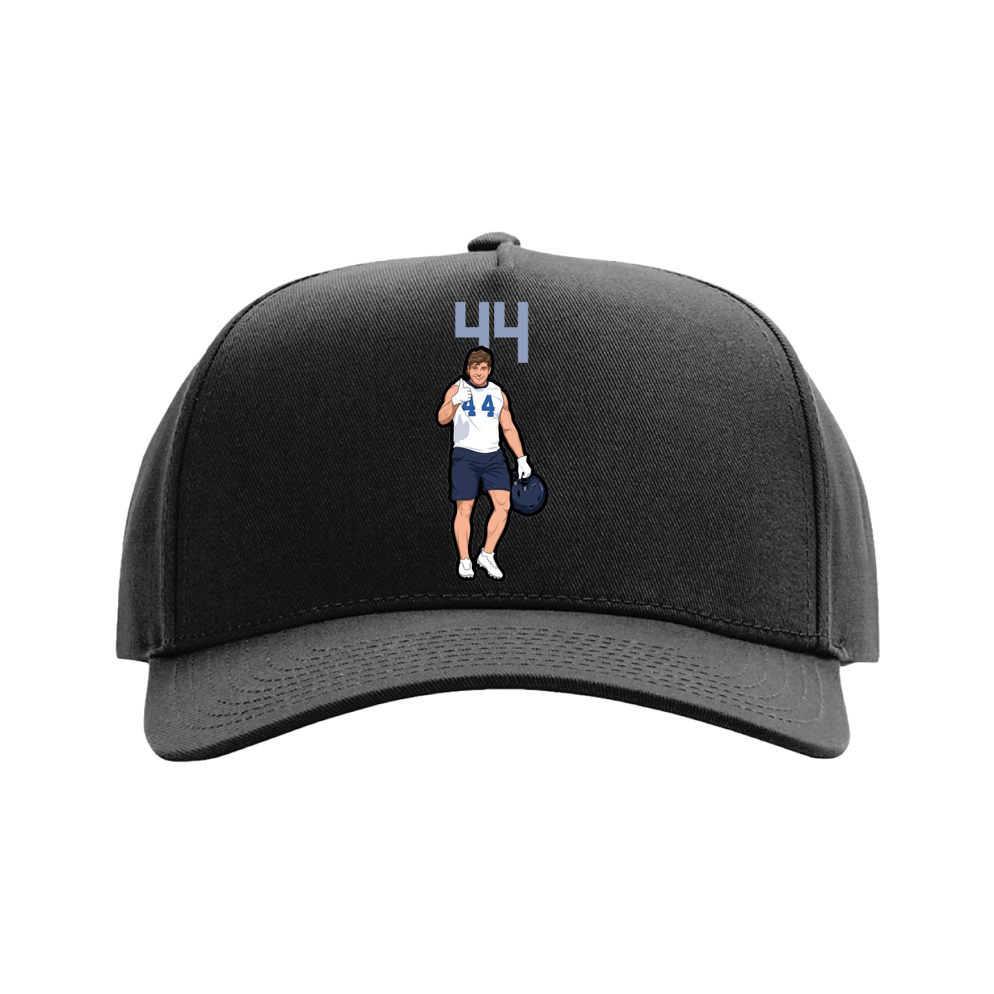 Full Fabric Five-Panel Champ Cap