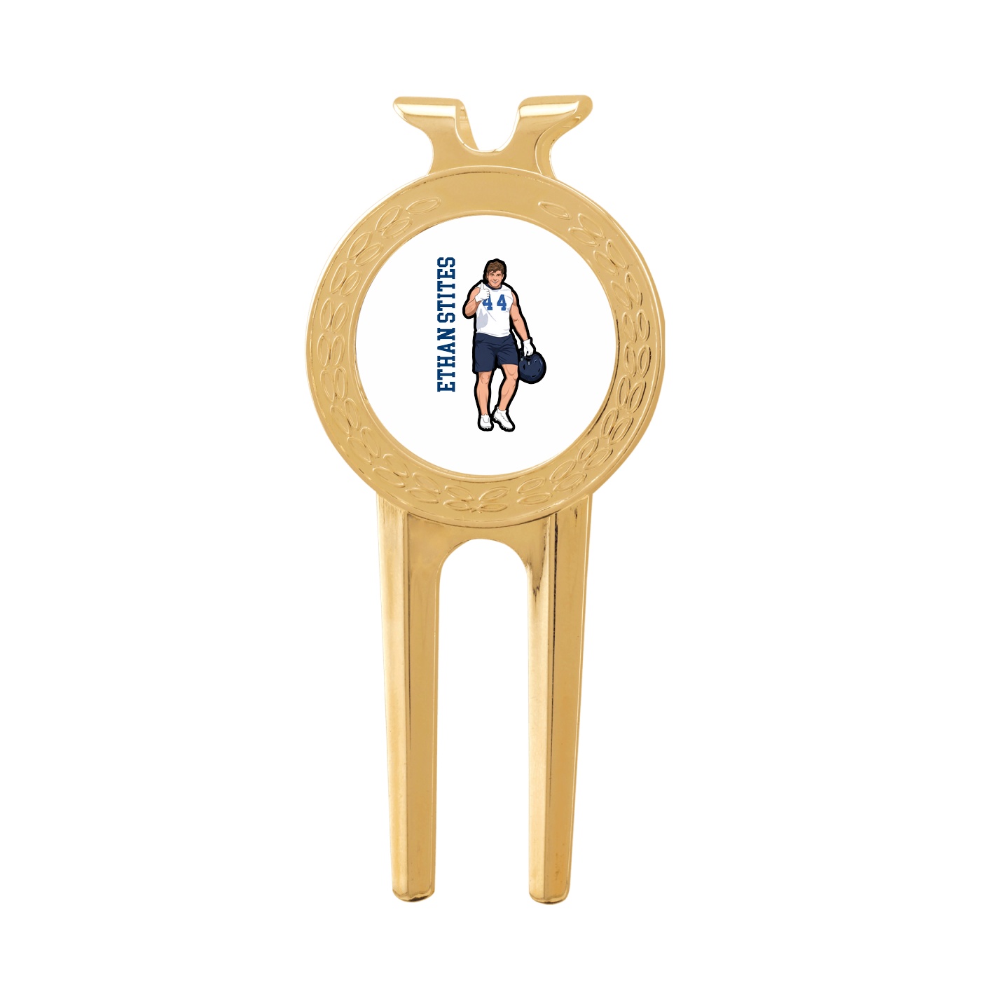 Divot Tool with Ball Marker — Name Vertical in Classic